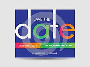 Corporate Business Postcard Design | Save The Date Invitation Card | Direct Mail EDDM DesignÂ 